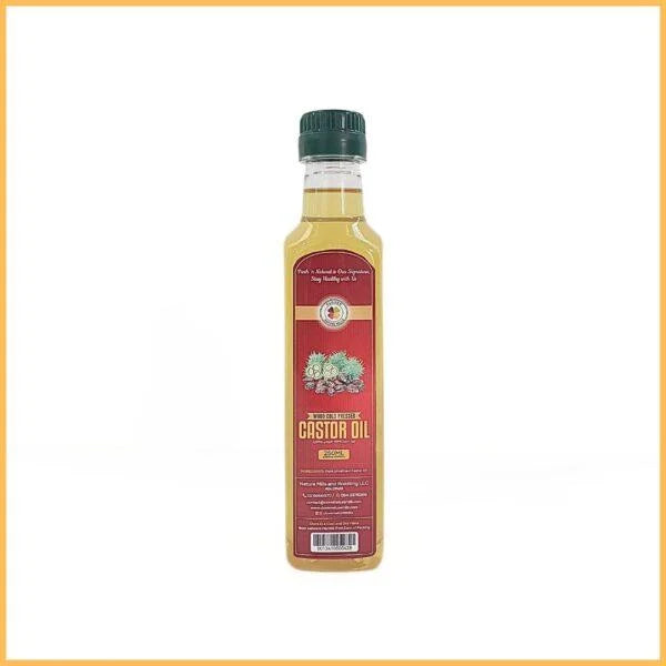 Castor Oil 250ML, Cold Pressed Freshly Milled